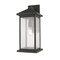Z-Lite Portland 1 Light Outdoor Wall Sconce, Oil Rubbed Bronze And Clear Seedy 531BXL-ORB - alternate 1